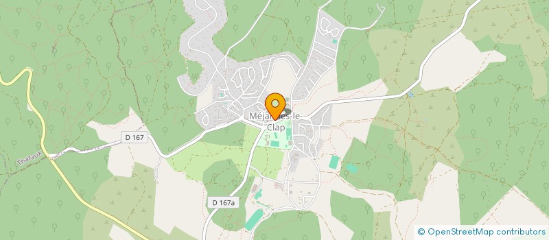 localisation de l'entreprise SCI MANNES-IMMO  MEJANNES-LE-CLAP