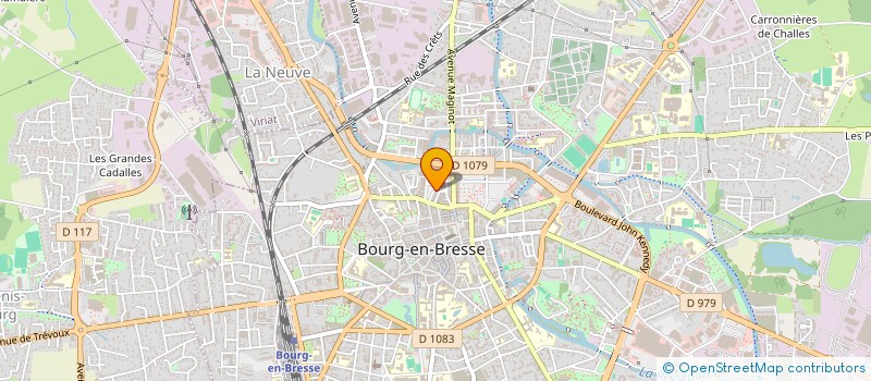 localisation de l'entreprise SCI MANNY à BOURG-EN-BRESSE