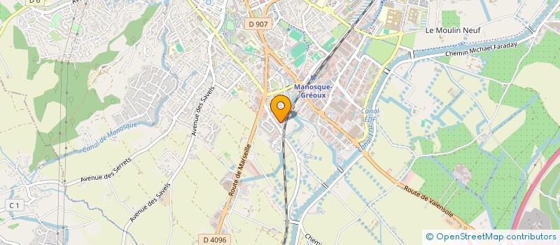 localisation de l'entreprise SCI MANO à MANOSQUE