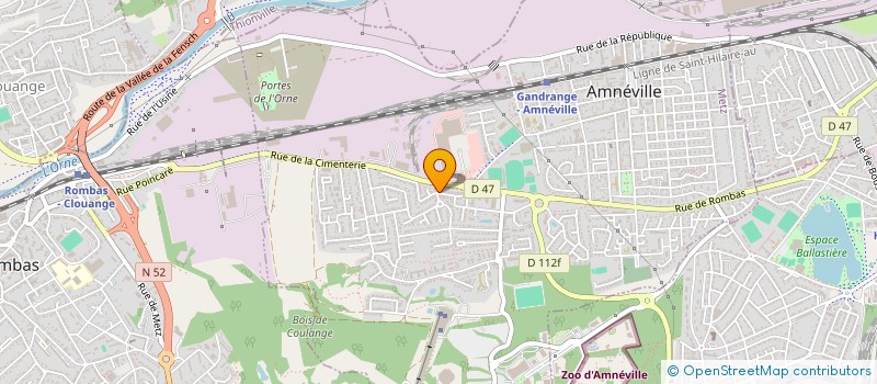 localisation de l'entreprise SCI MANO  AMNEVILLE