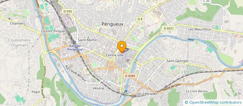localisation de l'entreprise SCI MANO à PERIGUEUX