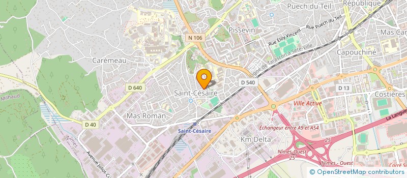 localisation de l'entreprise SCI MANO  NIMES