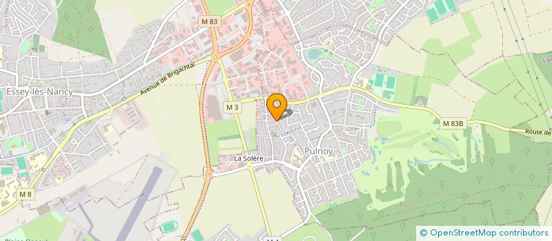 localisation de l'entreprise SCI MANOA  PULNOY