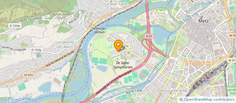 localisation de l'entreprise SCI MANOC  LONGEVILLE-LES-METZ