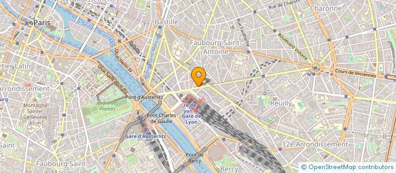 localisation de l'entreprise SCI MANOCLE  PARIS