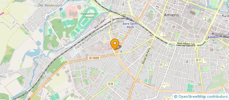 localisation de l'entreprise SCI MANOE à AMIENS