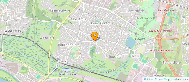 localisation de l'entreprise SCI MANOEN  SAINT-HERBLAIN