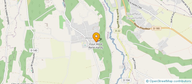 localisation de l'entreprise SCI MANOIR 107 à EQUEMAUVILLE
