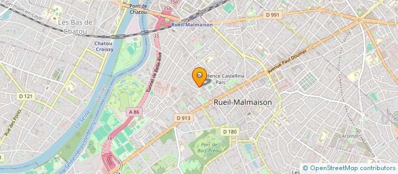localisation de l'entreprise SCI MANOIR à RUEIL MALMAISON