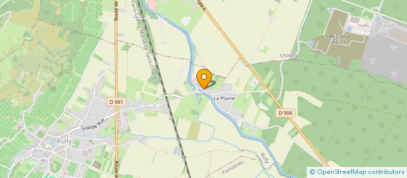 localisation de l'entreprise SCI MANOIR DE COUCHES  CHALON-SUR-SAONE