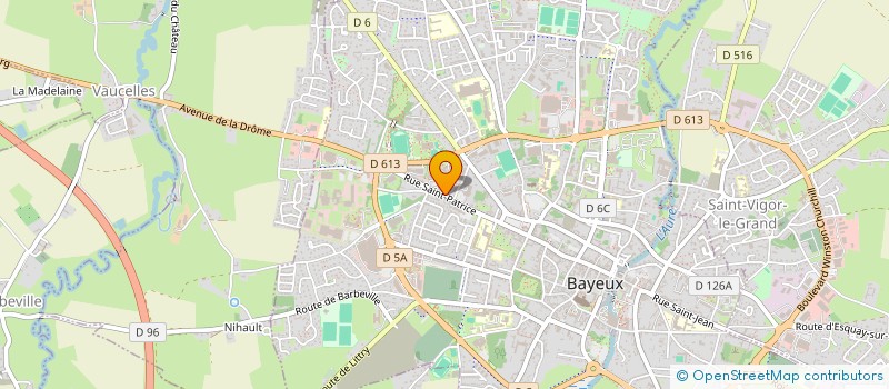 localisation de l'entreprise SCI MANOIR DE LA CAILLERIE à BAYEUX