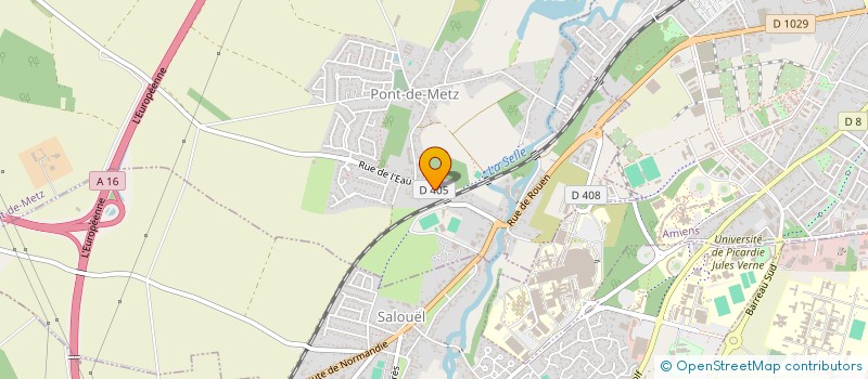 localisation de l'entreprise SCI MANOIR DE LA RUE DE L EAU  PONT-DE-METZ