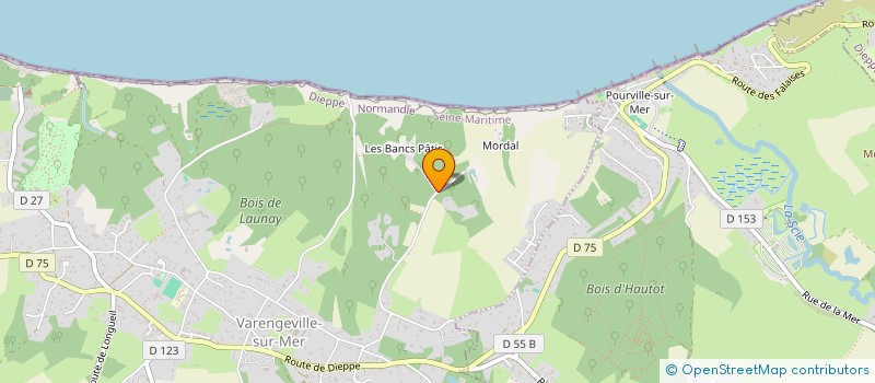 localisation de l'entreprise SCI MANOIR DE LA SOURCE à VARENGEVILLE-SUR-MER