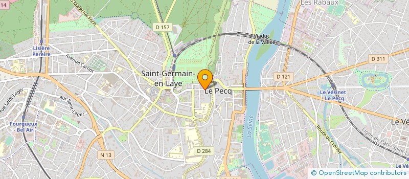 localisation de l'entreprise SCI MANOIR DES CHEVALIERS  SAINT-GERMAIN-EN-LAYE