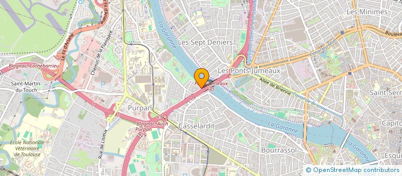 localisation de l'entreprise SCI MANOIR SARI à TOULOUSE