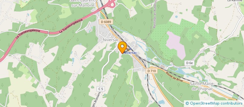 localisation de l'entreprise SCI MANOIRE DE L'ISLE  BOULAZAC ISLE MANOIRE