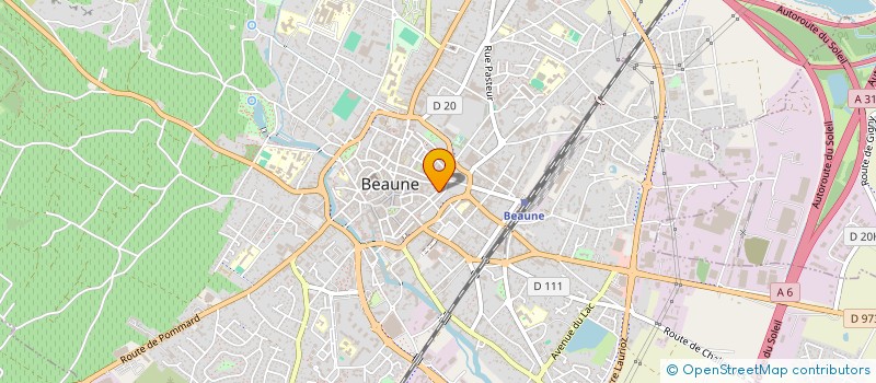 localisation de l'entreprise SCI MANOIS à BEAUNE