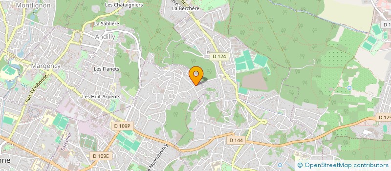 localisation de l'entreprise SCI MANOKEL à SOISY SS MONTMORENCY