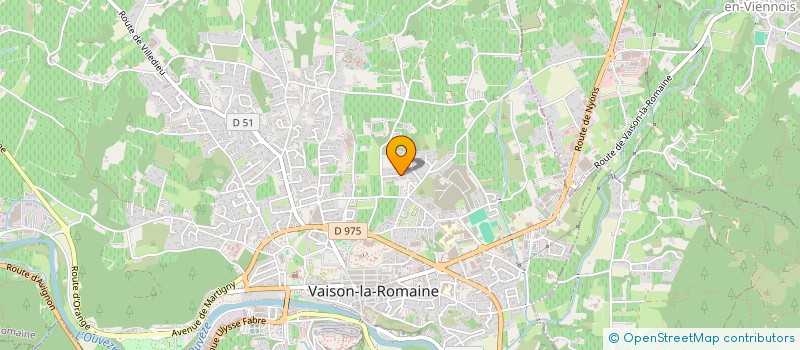 localisation de l'entreprise SCI MANOLEENAEL 83  VAISON-LA-ROMAINE