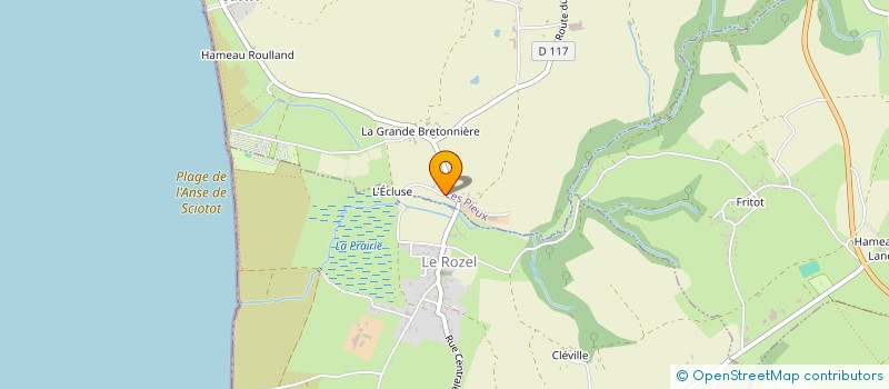 localisation de l'entreprise SCI MANOLI  LES PIEUX