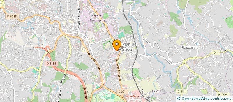 localisation de l'entreprise SCI MANOLO  GRASSE