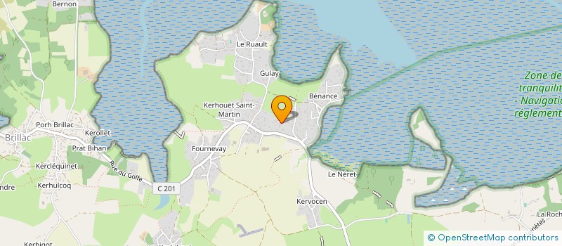 localisation de l'entreprise SCI MANOLO PAOLO  SARZEAU