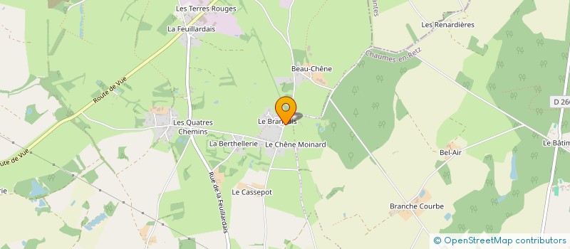 localisation de l'entreprise SCI MANOMI  CHAUMES-EN-RETZ