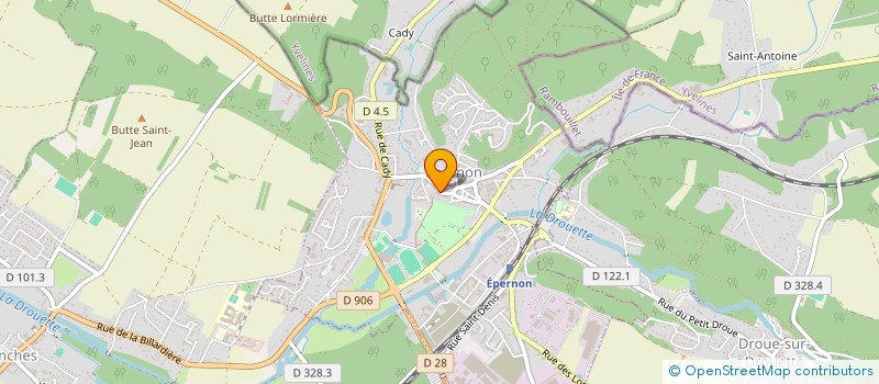 localisation de l'entreprise SCI MANON à EPERNON