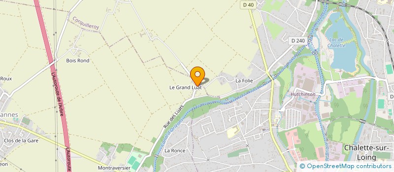 localisation de l'entreprise SCI MANON à PANNES