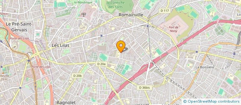 localisation de l'entreprise SCI MANON à LE PERREUX-SUR-MARNE