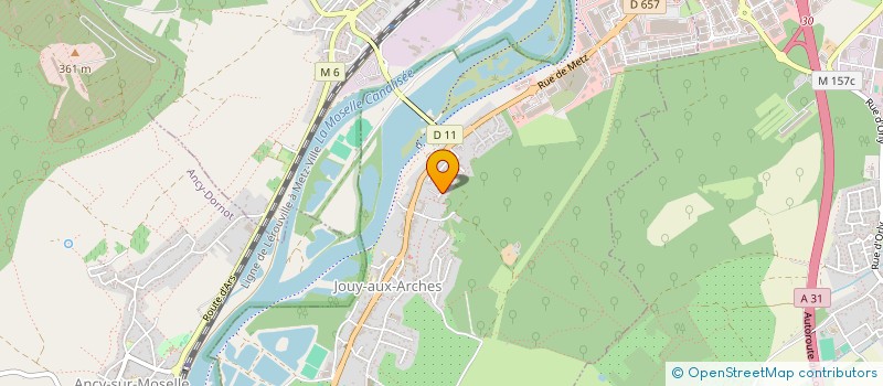 localisation de l'entreprise SCI MANON  JOUY-AUX-ARCHES