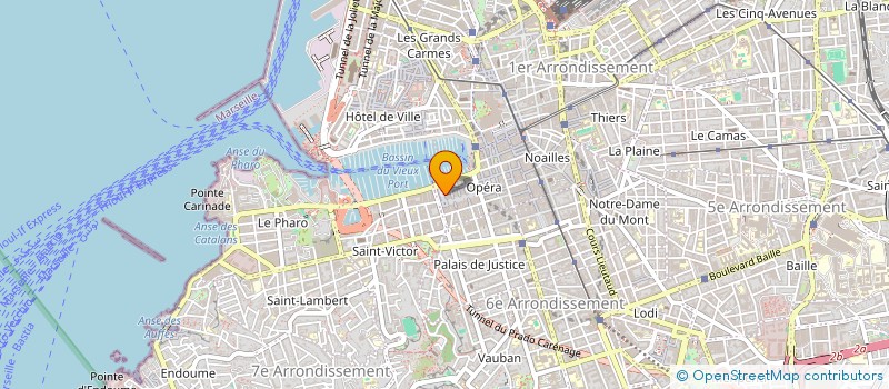 localisation de l'entreprise SCI MANON à MARSEILLE