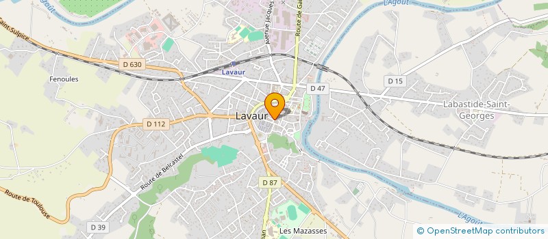 localisation de l'entreprise SCI MANON  SAINT-GAUZENS