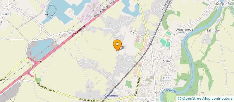 localisation de l'entreprise SCI MANON  CARBONNE