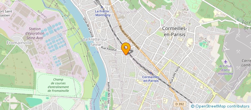 localisation de l'entreprise SCI MANON  CORMEILLES-EN-PARISIS