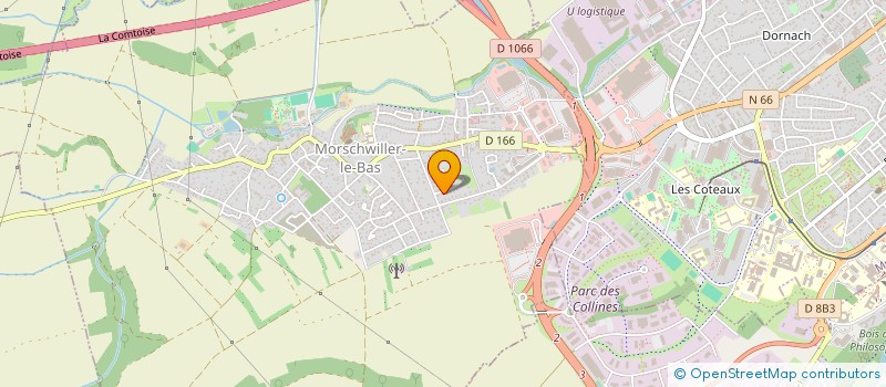 localisation de l'entreprise SCI MANON  MORSCHWILLER-LE-BAS