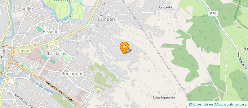 localisation de l'entreprise SCI MANON  CASTRES