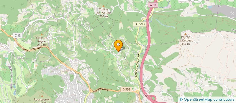 localisation de l'entreprise SCI MANON  BANDOL