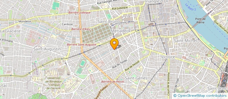 localisation de l'entreprise SCI MANON CORMIER  BORDEAUX