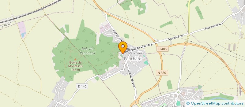 localisation de l'entreprise SCI MANON ET CAMILLE NORMANDIE  PENCHARD