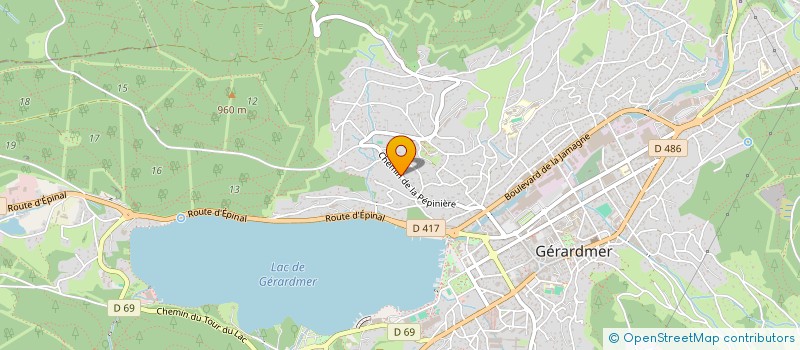 localisation de l'entreprise SCI MANON IMMOBILIER  GERARDMER