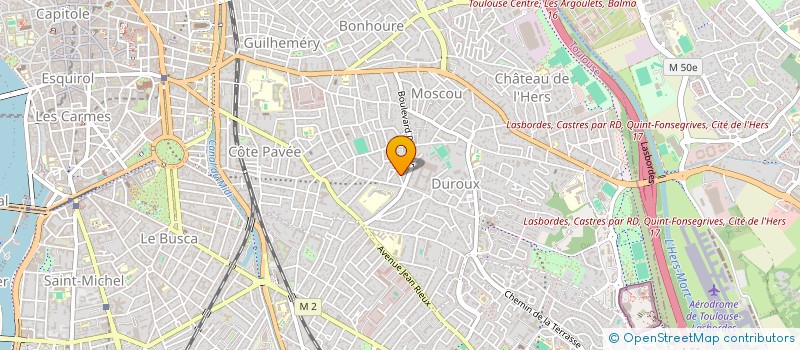 localisation de l'entreprise SCI MANORI à TOULOUSE