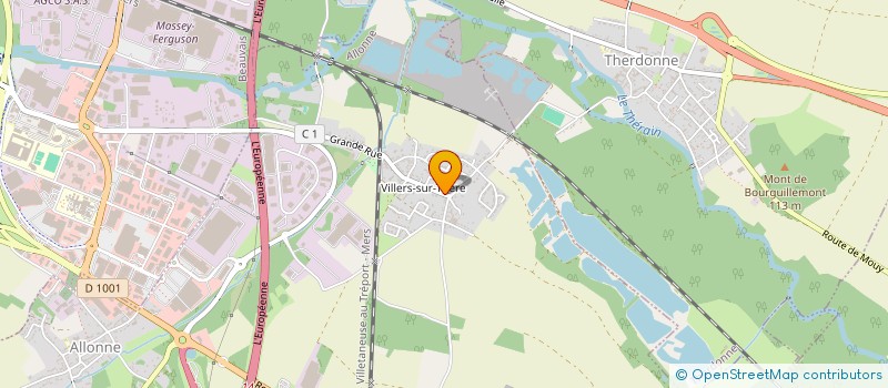 localisation de l'entreprise SCI MANORYS  SAINT-MARTIN-LE-NUD