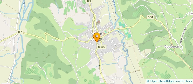 localisation de l'entreprise SCI MANOS à MONEIN