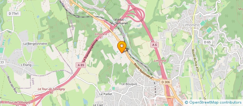 localisation de l'entreprise SCI MANOU  DARDILLY