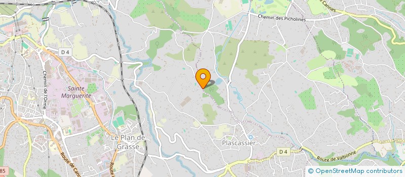 localisation de l'entreprise SCI MANOU FAITE à GRASSE