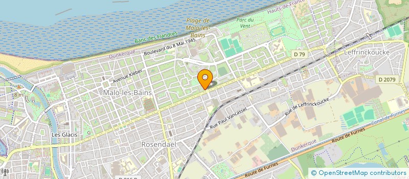localisation de l'entreprise SCI MANPHIL à DUNKERQUE