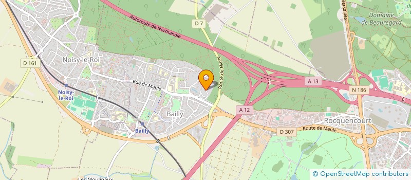 localisation de l'entreprise SCI MANSART  BAILLY