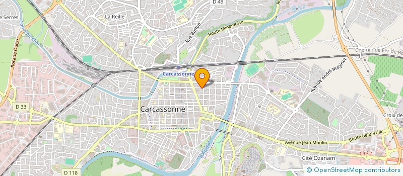 localisation de l'entreprise SCI MANSE à CARCASSONNE