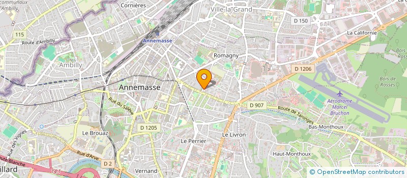 localisation de l'entreprise SCI MANSEY JL à ANNEMASSE